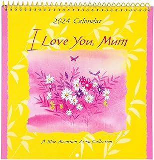 2024 Calendar: I Love You, Mum - Blue Mountain Arts